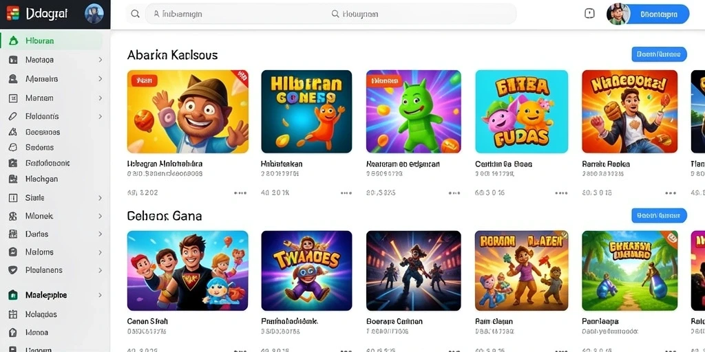 Tampilan utama 34R dengan menu navigasi yang intuitif.