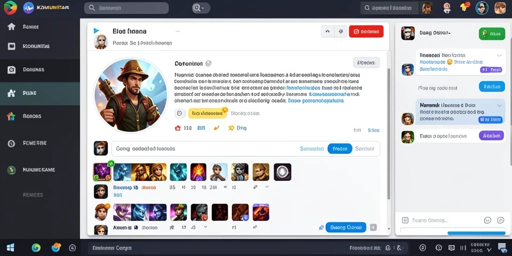 Tampilan grafis yang memukau dalam game.
