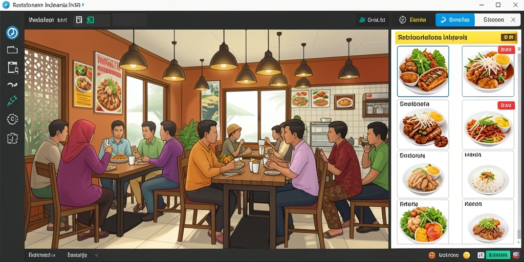 Tampilan antarmuka yang ramah pengguna dan menarik.