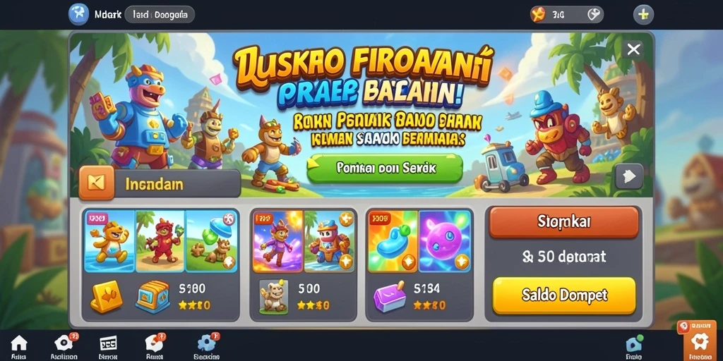 Tampilan awal permainan SOLOTOTO yang menarik.