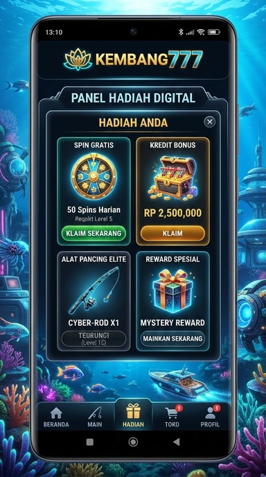 Cuplikan layar menu unduhan kembang777 untuk perangkat Android